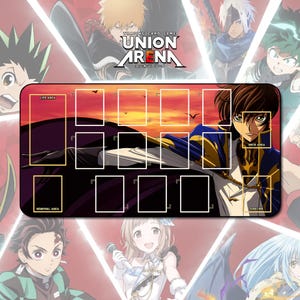 Suzaku Kururugi Union Arena / Tapete de jogo 24" x 14" polegadas (600x350x2 mm)