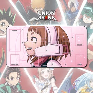 Ochaco Uraraka Union Arena / Spielmatte 24"x14" Zoll (600x350x2mm)