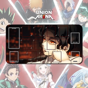 Muzan Kibutsuji Union Arena / Playmat 24"x14" inches (600x350x2mm)