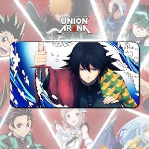 Giyu Tomioka Union Arena / Playmat 24"x14" inches (600x350x2mm)