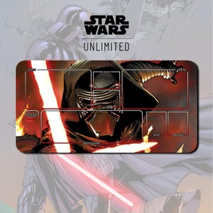 Kylo Ren TCG Star Wars : Unlimited / Playmat 24"x14" inches (600x350x2mm)