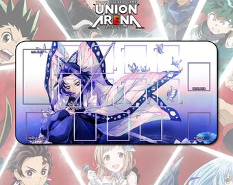 Shinobu Union Arena / Playmat 24&quot;x14&quot; inches (600x350x2mm)