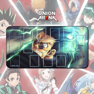 Leorio Union Arena / Playmat 24"x14" inches (600x350x2mm)