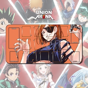 Nobara Kugisaki Union Arena / Playmat 24"x14" inches (600x350x2mm)