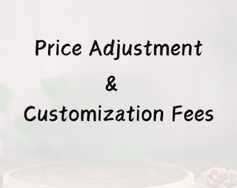 Personalized Adjustments: Price Difference and Shipping Upgrades