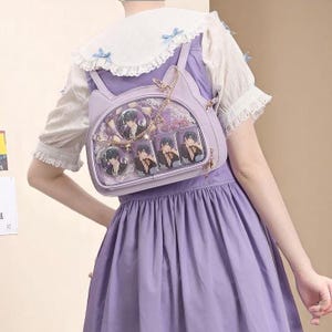 Cute Cat Crossbody Bag – Kawaii Kitten Head Shoulder Handbag for Girls, Daily Sweet Style Purse, All-Match Fashion Bag.