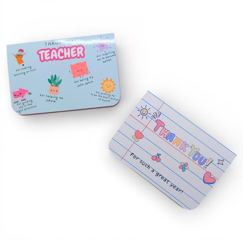 Teacher Appreciation Gift Card Holder Gift for End of School Year ...