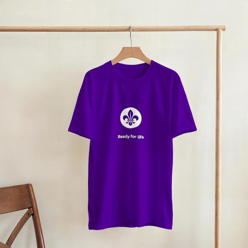 T-shirt Scouts prêts pour la vie – Aventure et fraternité | Cadeau idéal pour les membres de la troupe – T-shirt Scouts et Scoutes image 4