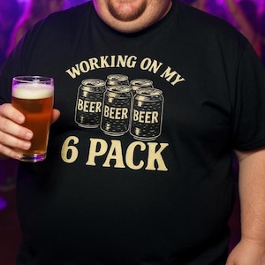 Funny Gift for Chubby Guys - Beer Lover T-Shirt for Party Guys - Unique Gift Idea