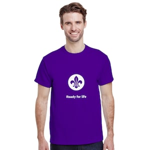 T-shirt Scouts prêts pour la vie – Aventure et fraternité | Cadeau idéal pour les membres de la troupe – T-shirt Scouts et Scoutes image 6