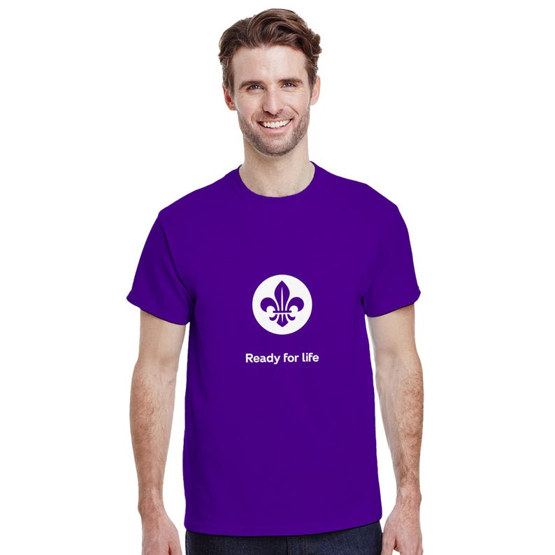 T-shirt Scouts prêts pour la vie – Aventure et fraternité | Cadeau idéal pour les membres de la troupe – T-shirt Scouts et Scoutes image 6