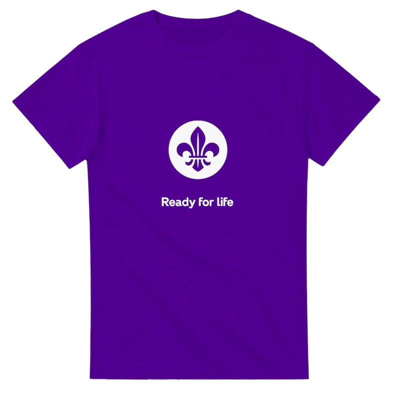 T-shirt Scouts prêts pour la vie – Aventure et fraternité | Cadeau idéal pour les membres de la troupe – T-shirt Scouts et Scoutes image 2