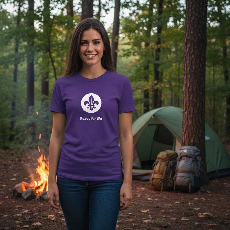 T-shirt Scouts prêts pour la vie – Aventure et fraternité | Cadeau idéal pour les membres de la troupe – T-shirt Scouts et Scoutes image 9