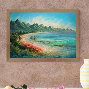 Lost lagoon | Printable art | Instant digital download | Wall decor