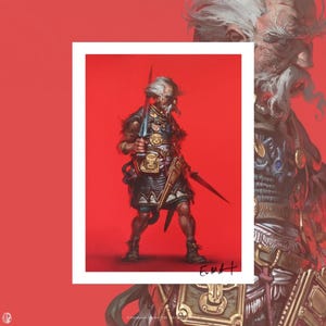 Even Mehl Amundsen - Pilsudorix - Illustrazione fantasy/stampa artistica