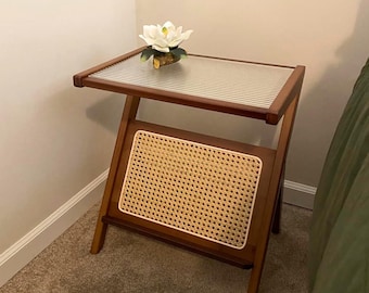 Bamboo Coffee Table & Side Tables For Living Room | Wood Coffee Table | Wood End Table | Wood Side Table | Modern Wood Table