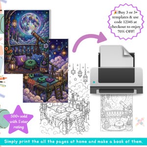 Fantasy coloring book 70+ adults digital magical coloring fairytale whimsical coloring cozy enchanted coloring pages printable pdf cottagecore coloring cozy cute coloring magical coloring mystical coloring fairytale coloring whimsical coloring enchanted coloring detailed coloring forest coloring page adult coloring pages coloring book print digital coloring pdf fantasy coloring pdf