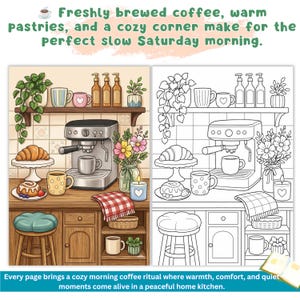 Weekend Hygge Coloring Book for Adults, 70+ Cozy Aesthetic Scenes, Relaxing Self Care Coloring Pages, Cute Everyday Life, Digital Printable aesthetic coloring hygge coloring book cozy girl coloring cozy coloring book cozy home coloring self care coloring adult coloring pages digital coloring home coloring book printable coloring stress relief art cute life coloring relaxing coloring