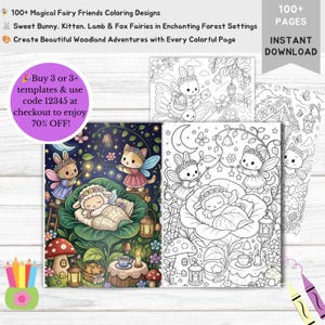 Cute Fairy Coloring Book Pages Cozy Fantasy Coloring Book Enchanted Forest Printable Magical Forest Coloring Pages Relaxing Adult Coloring cottage core coloring cozy cute coloring magical coloring mystical coloring cozy coloring book fairytale coloring whimsical coloring enchanted coloring fairy coloring book forest coloring page adult coloring pages digital coloring pdf fantasy coloring pdf