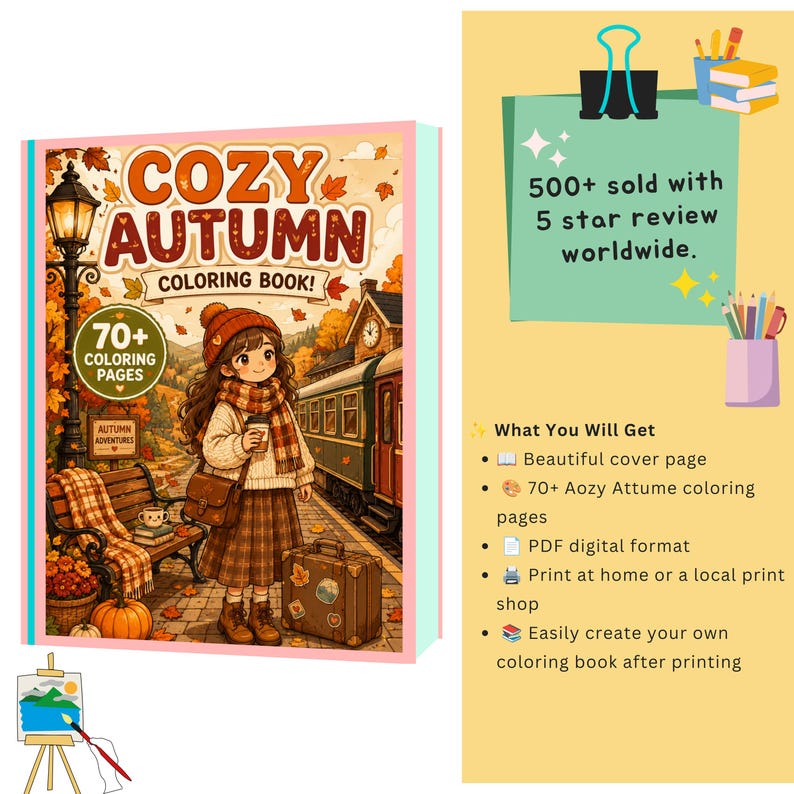 Fall Autumn Coloring Pages, Fall Coloring Book autumn coloring book, fall coloring book autumn coloring page adult coloring pages image 10