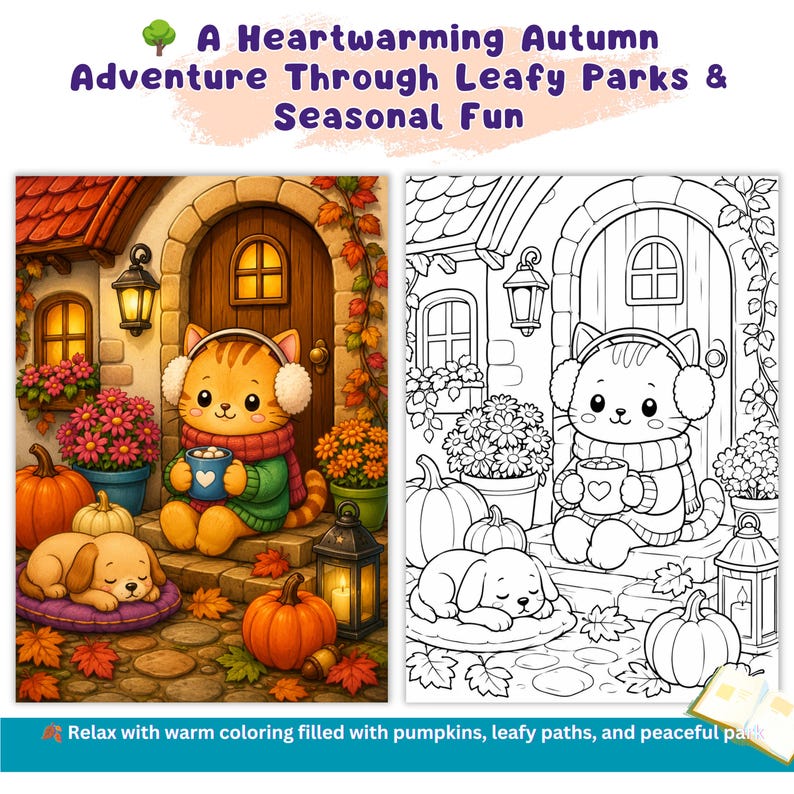 premium coloring pages, beginner coloring book, easy coloring pages, detailed coloring pages, coloring for adults, coloring for women, coloring for teens, family coloring activity, classroom fall activity, homeschool printable, seasonal coloring book, october coloring book, november coloring book, harvest season, thanksgiving printable, fall printable, autumn printable, printable craft, DIY printable, indoor activity, rainy day activity, relaxing printable, mindful coloring, peaceful coloring,