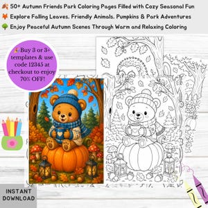anti stress coloring, creative relaxation, anxiety relief coloring, nature lovers gift, woodland lovers gift, autumn lovers gift, cozy gift, birthday gift, holiday gift, printable gift, artistic hobby, relaxing hobby, cozy home activity, family activity, kids at heart, whimsical forest, magical forest, woodland magic, enchanted animals, forest friends coloring, cute forest animals, wildlife coloring book, botanical coloring pages, leaves coloring pages, tree coloring pages, fall flowers coloring