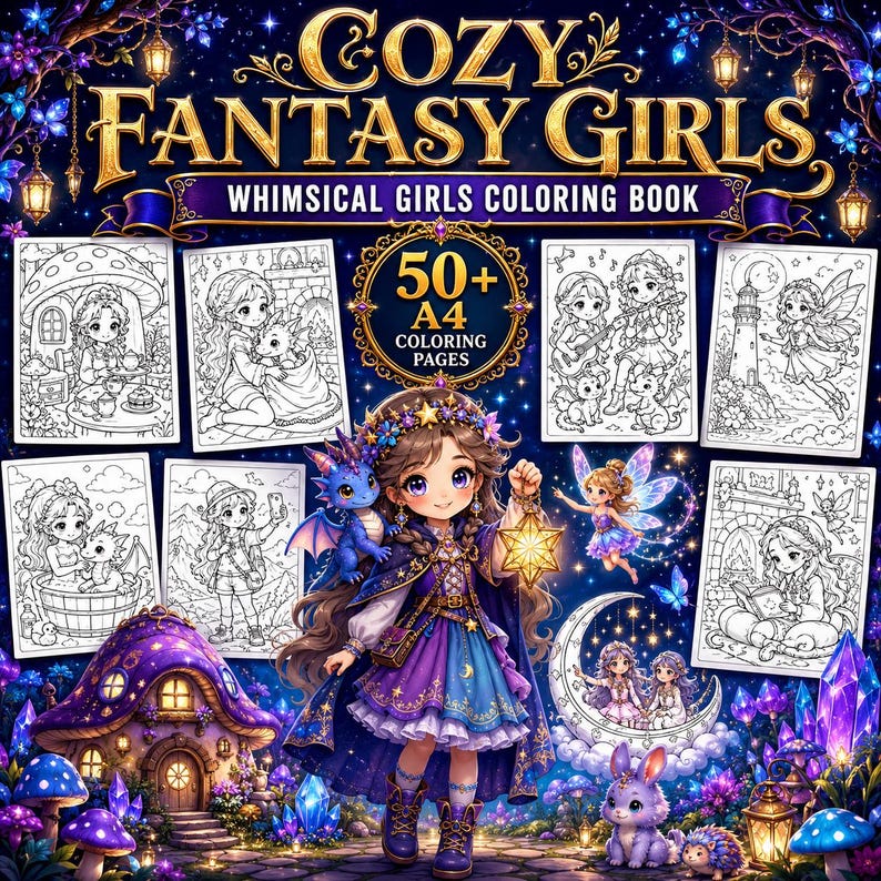 Cozy Fantasy
cozy fantasy
fantasy girls
magical girls
cozy girls
dreamy girls
fantasy women
cute fantasy
fantasy art
fantasy pages
fantasy book
magical world
whimsical art
enchanted art
cozy adventures
fairy tale art
magical dreams
dreamy world
magical life
fantasy decor
fantasy printable
Cozy Aesthetic
cozy coloring
cozy aesthetic
cozy vibes
cozy life
cozy moments
hygge art
peaceful art
slow living
relaxing hobby
cozy home
warm aesthetic
comfy coloring
cozy room
reading nook
tea time art
coffee