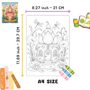 Fairycore Coloring Fairycore Gift Fairy World Fairy Kingdom Magic Garden Magical World Fantasy Realm Mystical Garden Woodland Fairies Fantasy Escape Blooming Cottage Floral Home Flower Cottage Art Garden House Art Botanical Cottage Rose Cottage Wildflower Cottage Flower Village Blooming Houses Nature Fantasy Mushroom Cottage Treehouse Coloring Cozy Homes Coloring Fairytale Coloring Fantasy Homes Cute Cottage Art Whimsical Village Fantasy Landscape Cozy Garden Art Cottagecore Gift