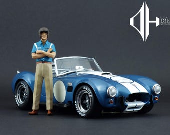 Carroll Shelby 1:18 Figur