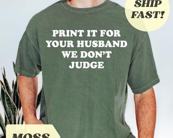 Comfort Colors® Custom Shirt For Men, Personalized T-Shirt, Gift For Him, Personalized Gift For Him, Father's Day Gift, Custom Husband Shirt
