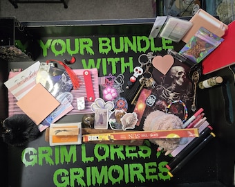 30 Capsule Witchy/Horror Mystery Bookish bundles