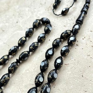 Handgeschnitztes Kuka Holz Tasbih | 33 Islamische Gebetskette (7 x 12 mm)