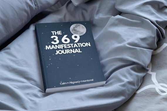 369 Manifestation Journal | 33-Day Guided Affirmation & Gratitude