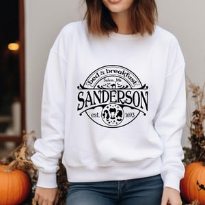 Salem Massachusetts Sweatshirt: Spooky Season Fall Gift