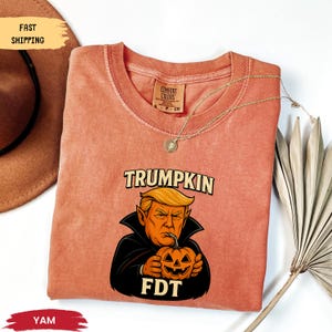 Anti Trump Vampire Shirt: Funny Halloween Political Tee