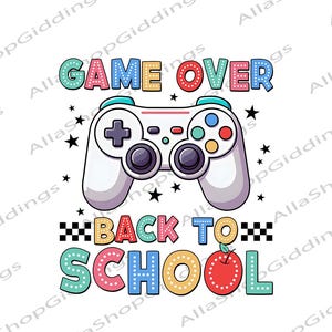 Juego terminado, regreso a clases PNG, diseño de camiseta de maestro PNG, regreso a clases retro, garabato brillante, retro, maestro, citas de estudiantes, PNG, taza Png