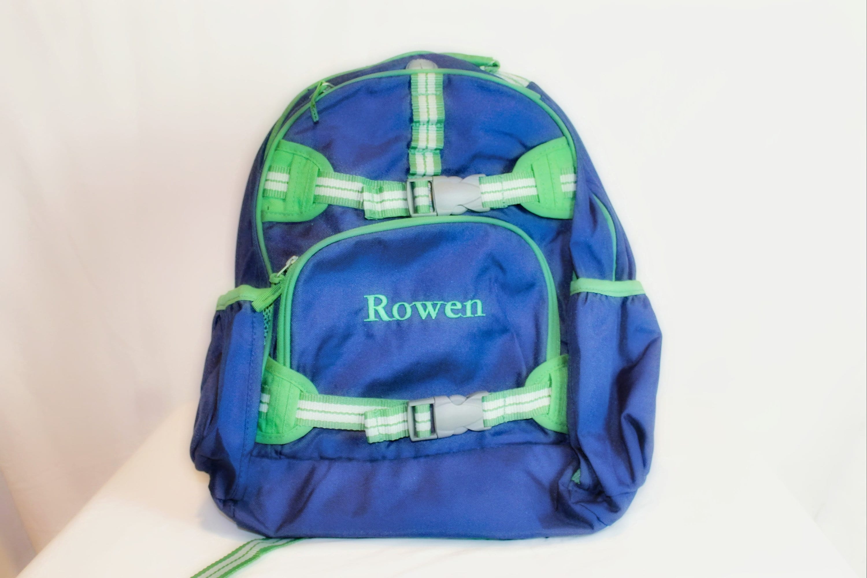 Embroidered Pottery Barn Kids Backpacks initals : EZ – Priyas