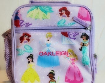 Pottery barn BlueUnicorn patterned Lunch Boxes -Embroidered Oakleigh