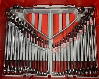 Packout Drawer Inserts For Milwaukee Combination Wrench Sets (Oew-S D And Oew-M D)