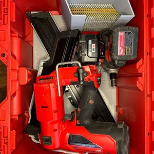 Packout Tool Box Insert for M18 21 Degree Framing Nailer and M12 Palm Nailer (MFN)