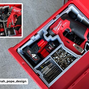 Packout Drawer Insert for M12 Installation Driver (JPD-ID) - Jonah Pope Design