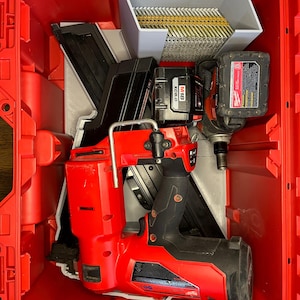 Packout Tool Box Insert for M18 21 Degree Framing Nailer and M12 Palm Nailer (MFN)