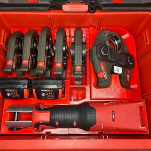 Packout 2-lådsinsatser för M18 Pro-press med käftar (MPP18 D/2)