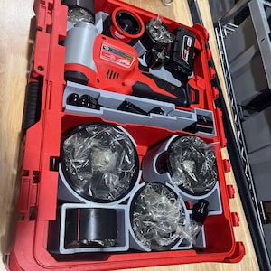 Packout Insert For M18 Force Logic 10-Ton Cordless Knockout Tool (MKOT10) and Large Dies (MKOD)