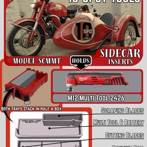 Packout SideCar Insert for M12 Multi Tool (ScMMT)