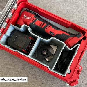 M18マルチツール用パックアウトインサート - ジョナ・ポープデザイン（JP-18 M）