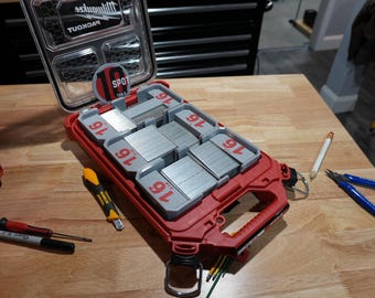 Packout Low Profile 16ga. Straight Finish Nail Caddies (LPNC16)