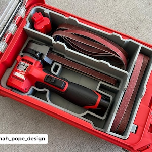 Inserto Packout para lima de banda M12 (JP-BF) - Diseño de Jonah Pope
