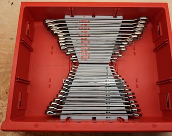 Wkładki do szuflad Packout do zestawów kluczy płasko-oczkowych ICON (ICW-S D i ICW-M D)