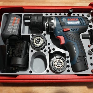 Packout Organizer Insert for Bosch Chameleon Driver